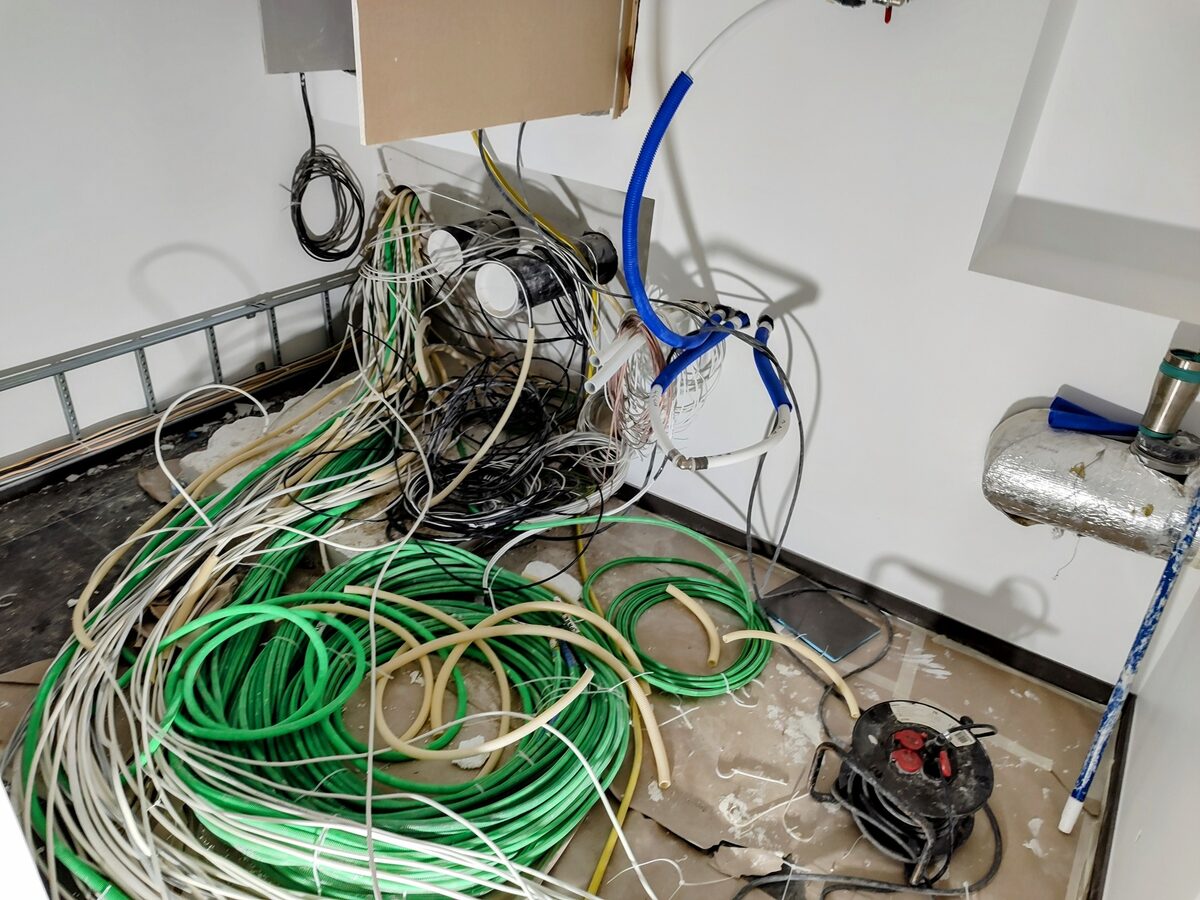 Spordihalli ATS süsteemi seadmete paigaldus